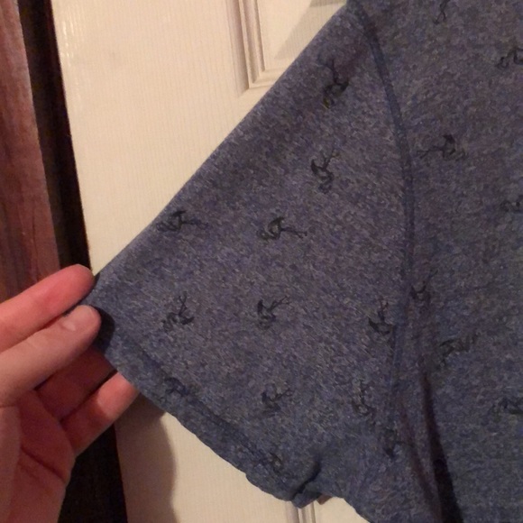 Michael Brandon Blue Flamingo Print T-Shirt Mens Large L - Picture 12 of 12